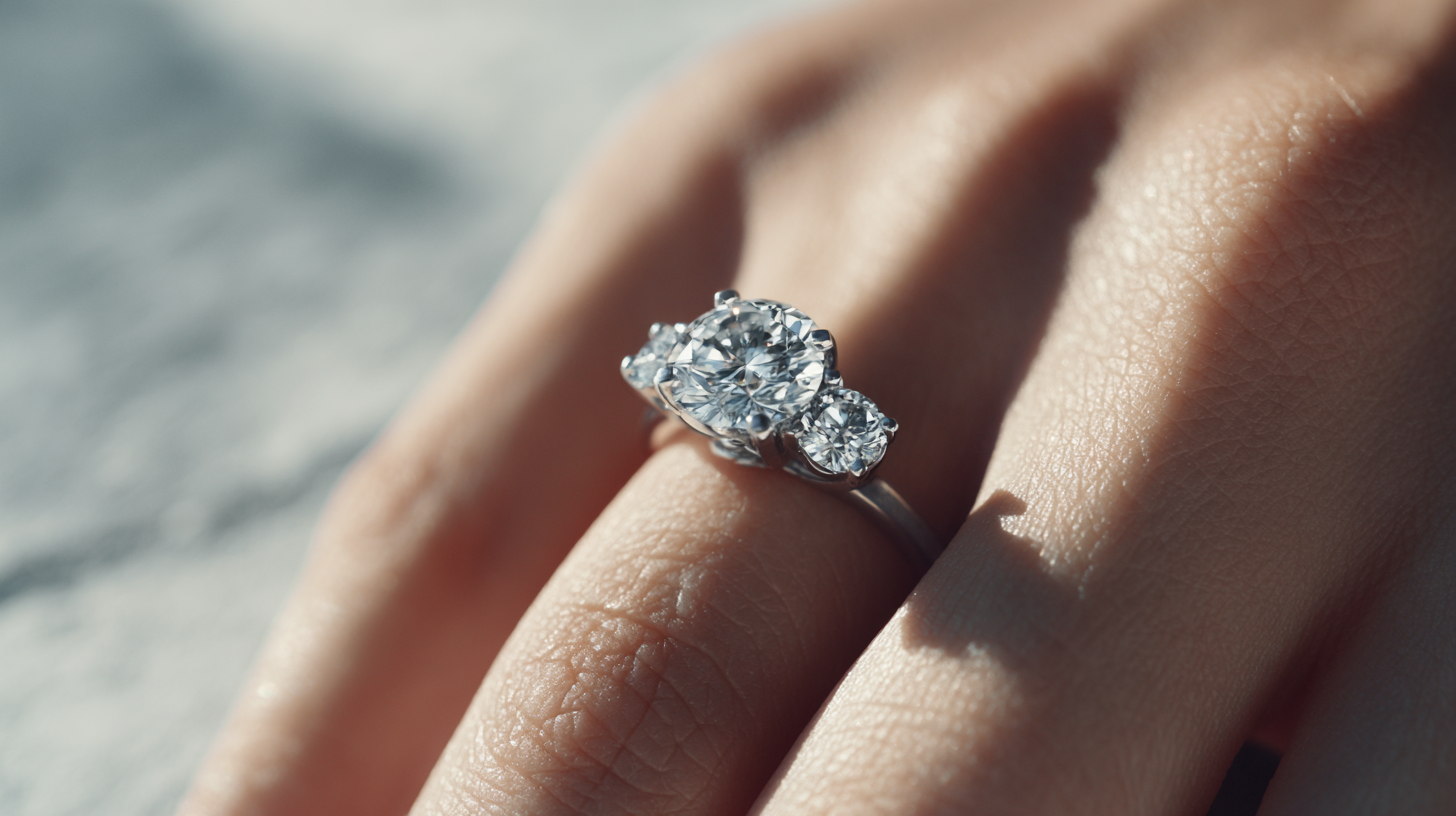 Three-Stone Rings