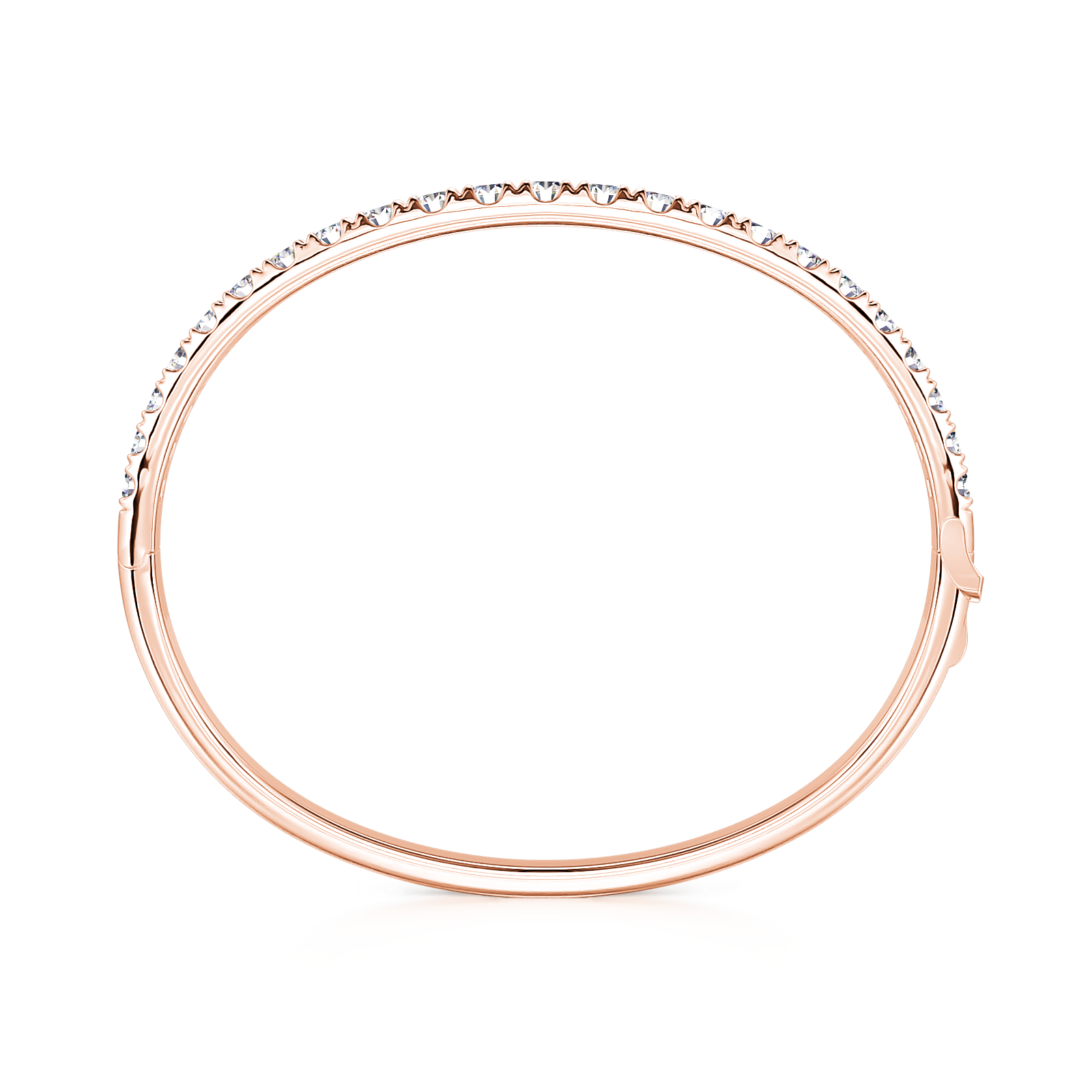 Rose Gold Diamond Eternity Band