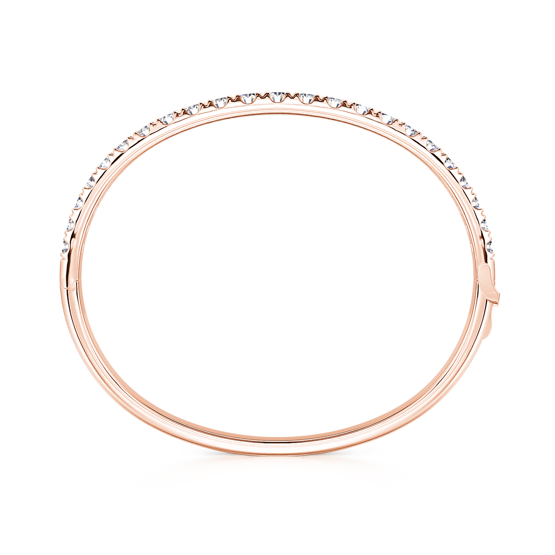 Rose Gold Diamond Eternity Band