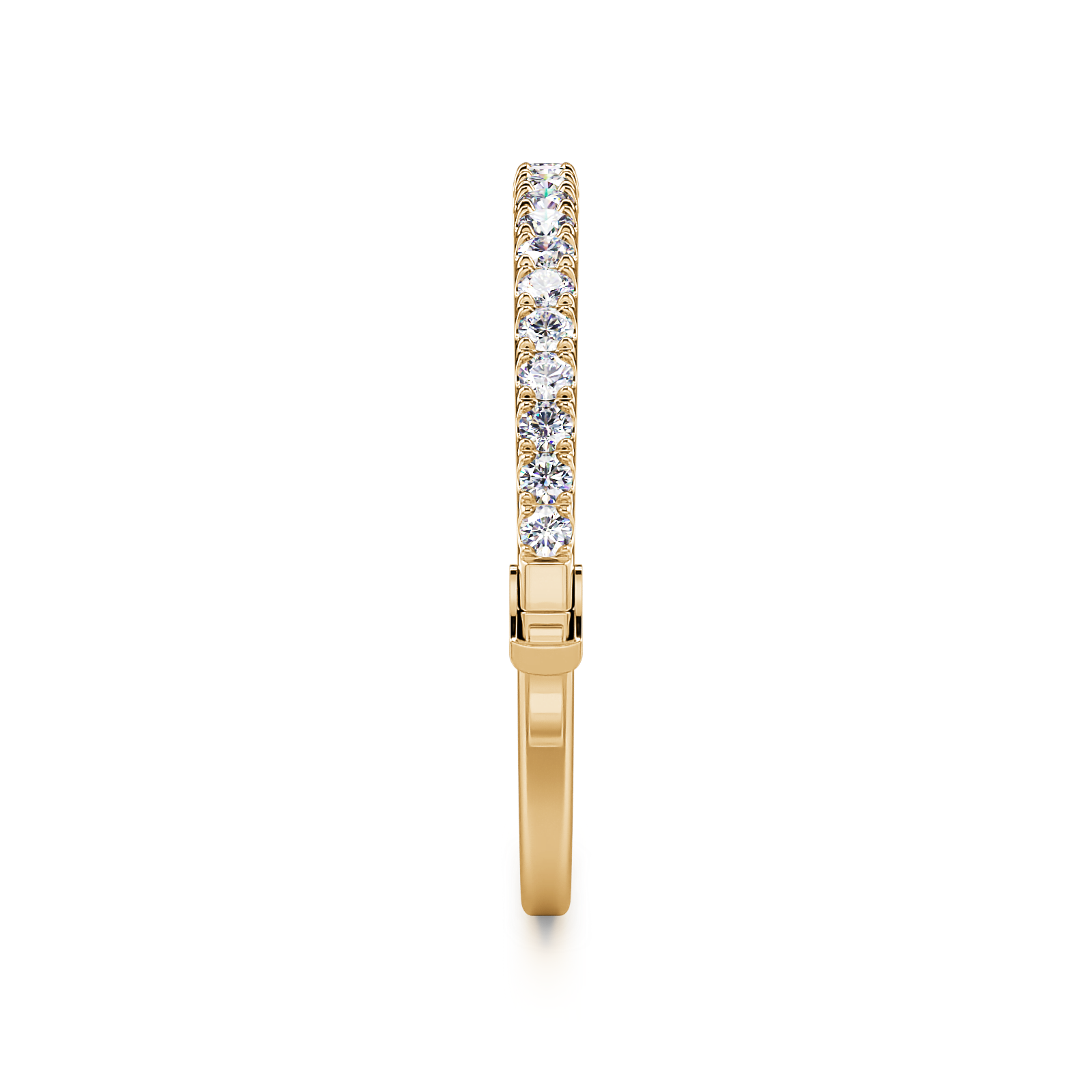 Yellow Gold Diamond Eternity Band