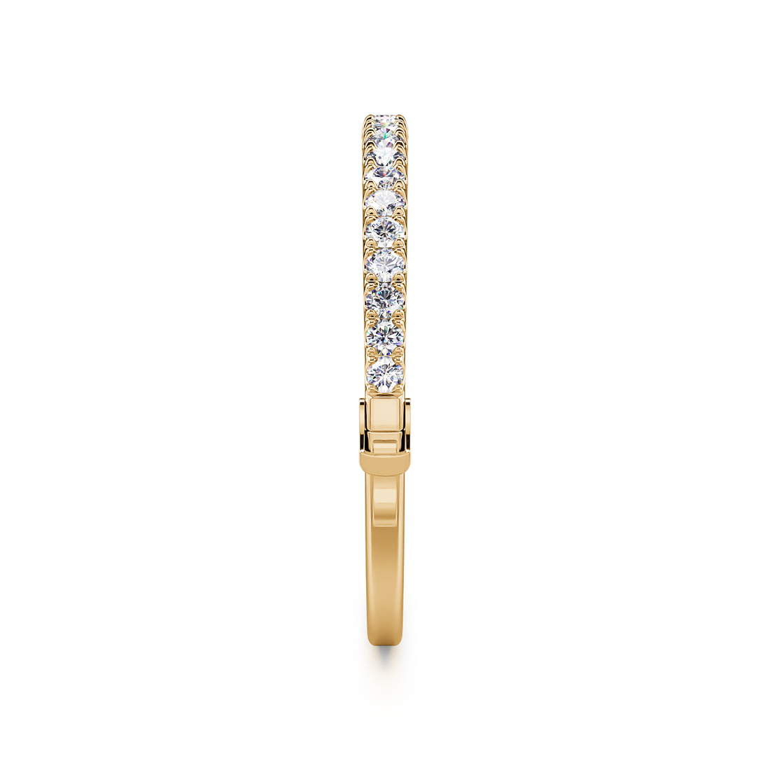 Yellow Gold Diamond Eternity Band