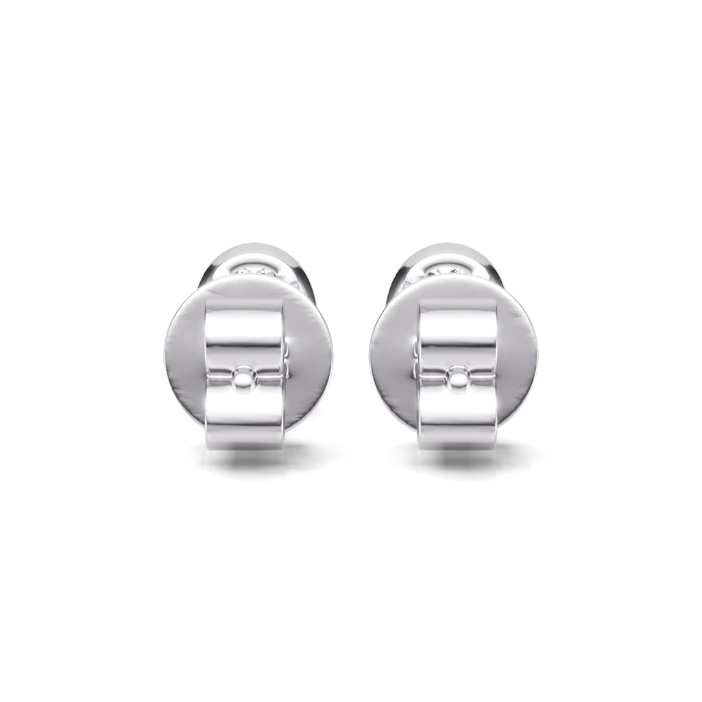 Oval Diamond Studs