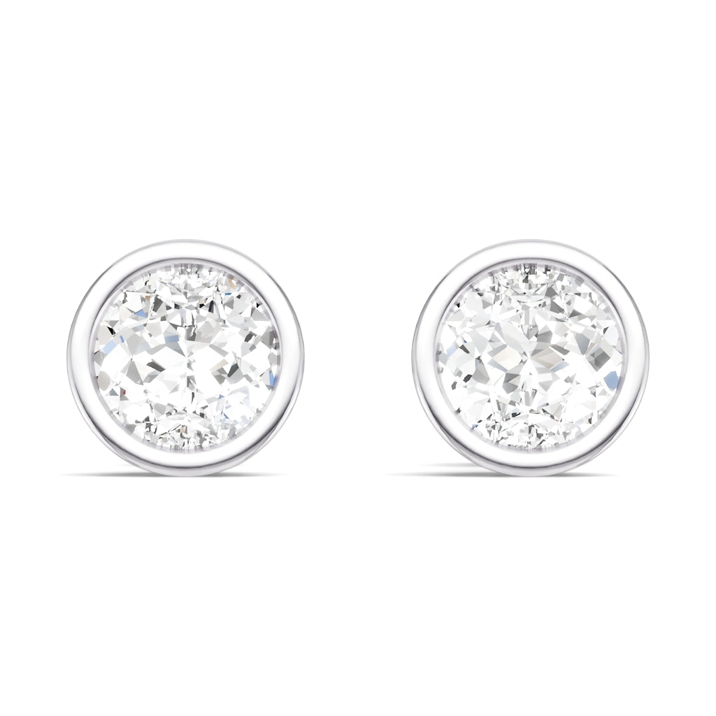 Round Diamond Studs