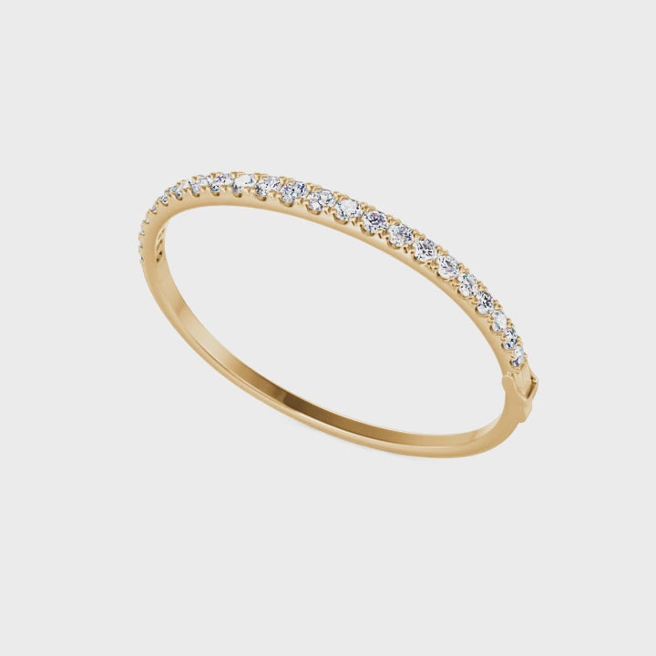Yellow Gold Diamond Eternity Band